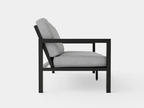 Belfort 3-seater sofa 3D Model