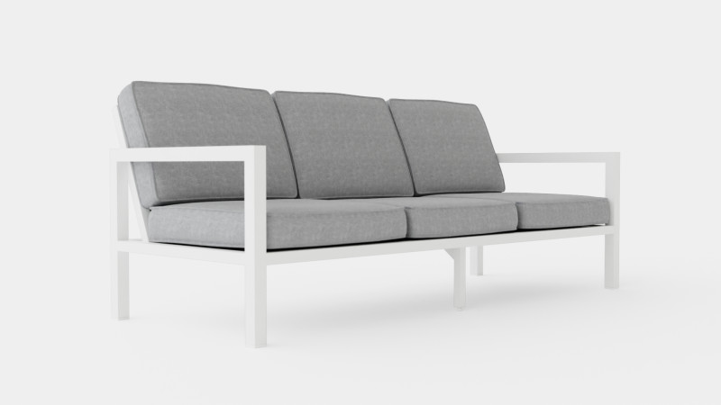 Belfort 3-seater sofa 3Dモデル .c4d .max .obj .3ds .fbx .stl .blend 