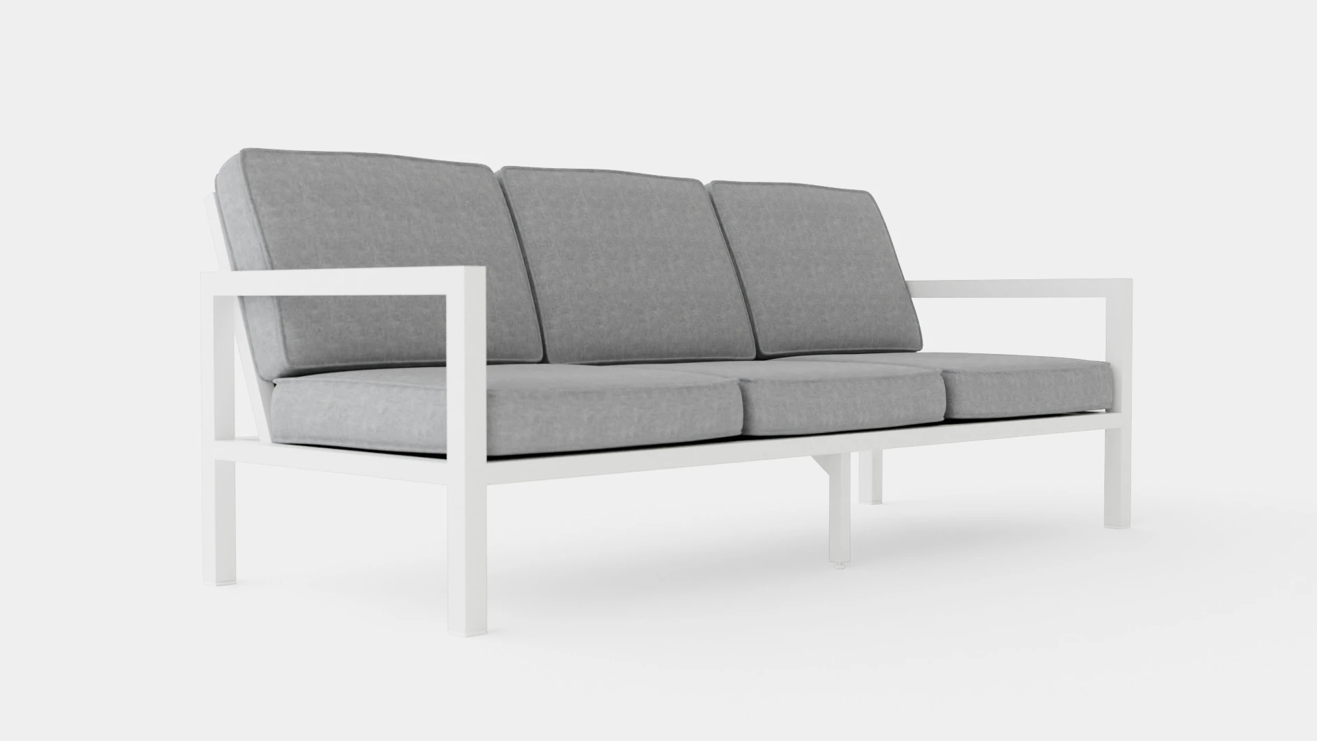 Belfort 3-seater sofa 3D Model .c4d .max .obj .3ds .fbx .stl .blend 