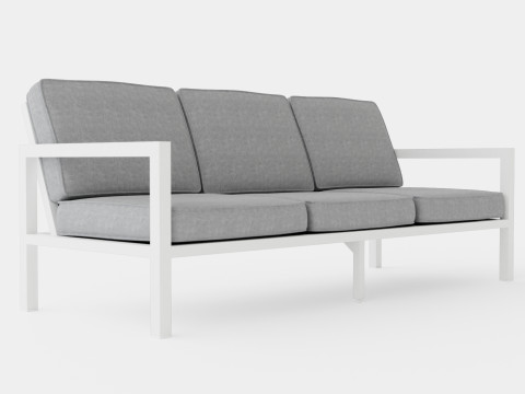 Belfort 3-seater sofa 3Dモデル