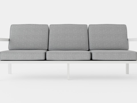 Belfort 3-seater sofa 3Dモデル