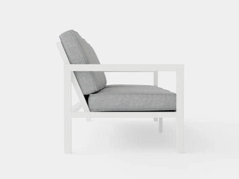 Belfort 3-seater sofa 3D Model