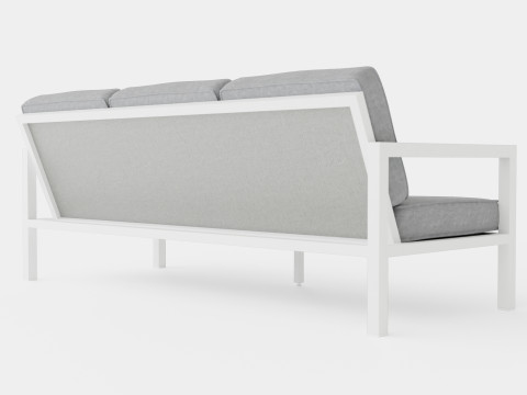 Belfort 3-seater sofa 3Dモデル