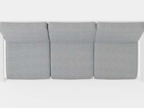 Belfort 3-seater sofa 3Dモデル