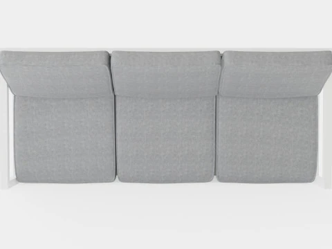 Belfort 3-seater sofa 3D Model