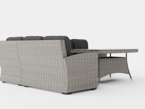 Ashfield sofa set 3D Model