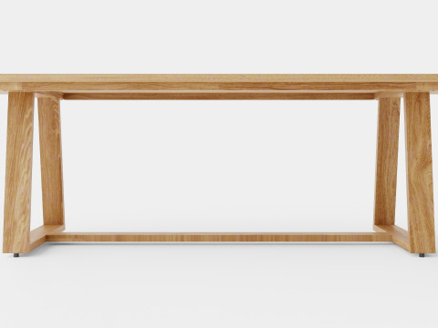 Laurion dining table 3D Model
