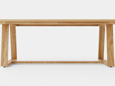 Laurion dining table 3D Model