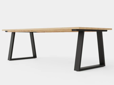 Laurion dining table 3D Model
