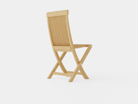 Turin folding chair 3D Model
