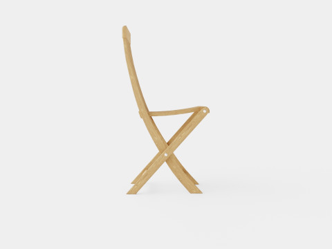 Turin folding chair 3D Model