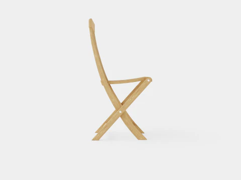 Turin folding chair 3D Model
