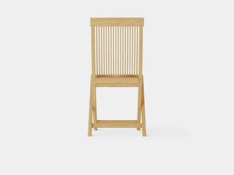 Turin folding chair 3D Model