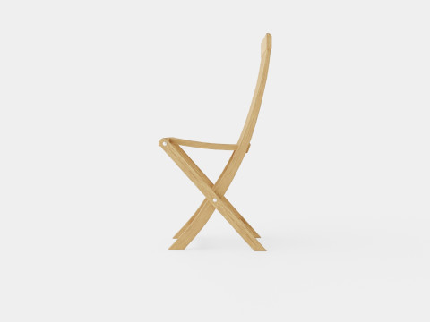 Turin folding chair 3D Model