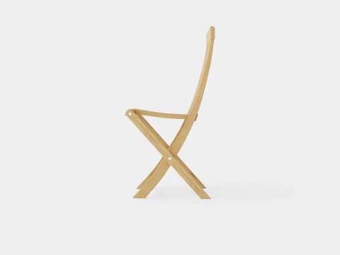 Turin folding chair 3D Model