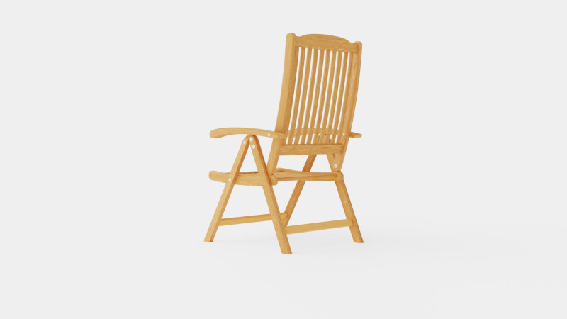 Veronica reclining chair 3D Модель .c4d .max .obj .3ds .fbx .stl .blend 