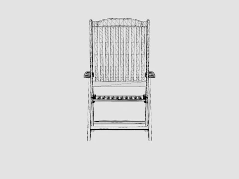 Veronica reclining chair 3D Model