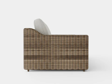 Glendon 3-seater sofa 3D Model