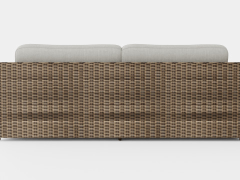 Glendon 3-seater sofa Modelo 3D