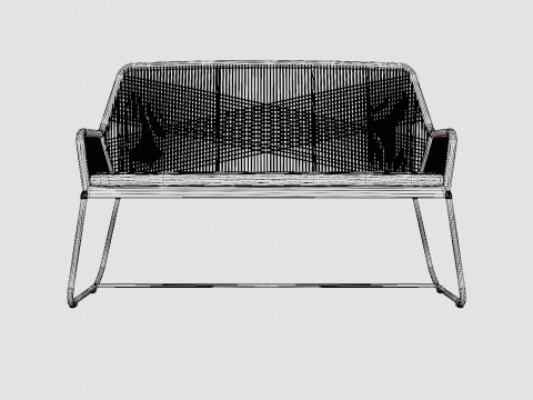 Midway 2-seater sofa 3D Model
