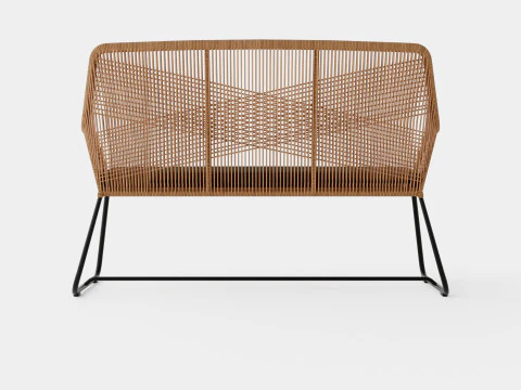 Midway 2-seater sofa 3D Model
