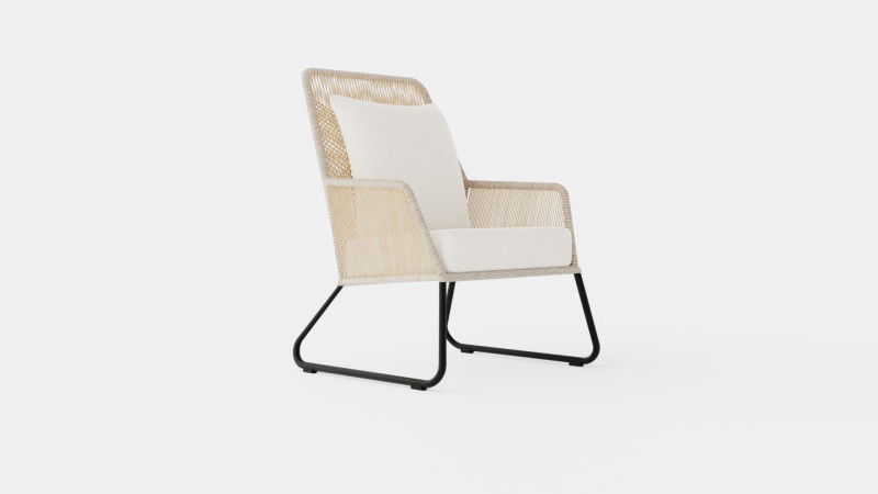 Midway armchair 3Dモデル .c4d .max .obj .3ds .fbx .stl .blend 