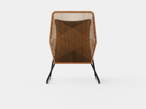Midway armchair 3D Модель