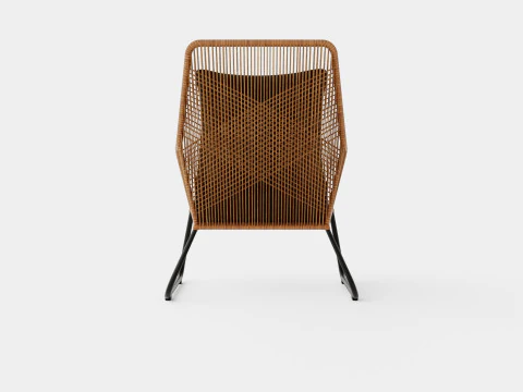Midway armchair 3D Model
