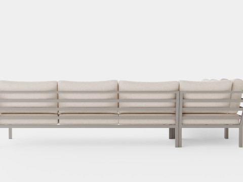 Weldon sofa set Modelo 3D