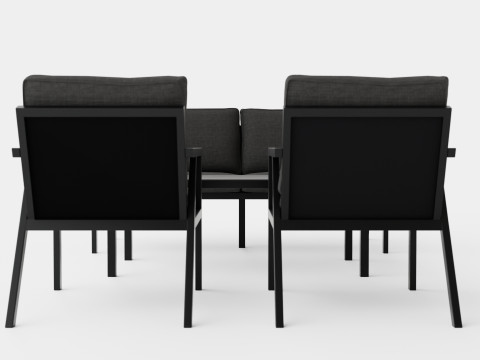 Rana sofa set 3Dモデル
