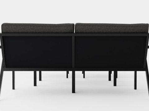 Rana sofa set 3Dモデル
