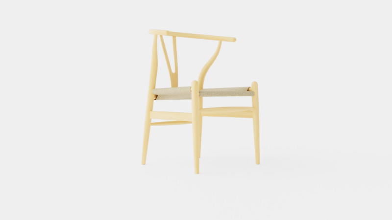 CH24 Chair Model 3D .c4d .max .obj .3ds .fbx .stl .blend 