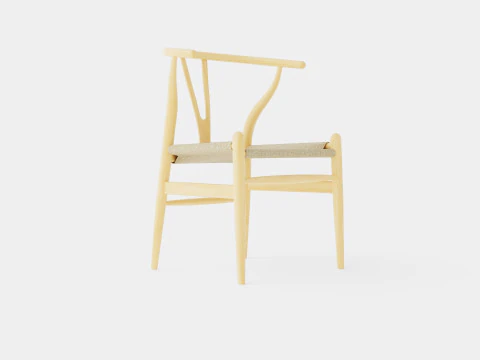 Cadeira CH24 Modelo 3D