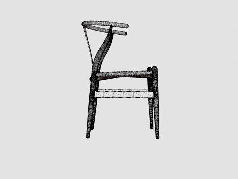 CH24 Chair Model 3D