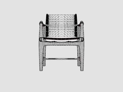 Carl Hansen BM1106 Chair 3D Model