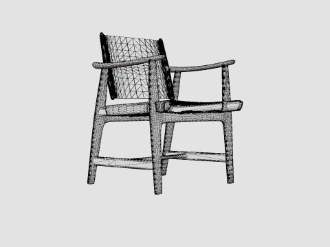 Carl Hansen BM1106 Chair 3D Model