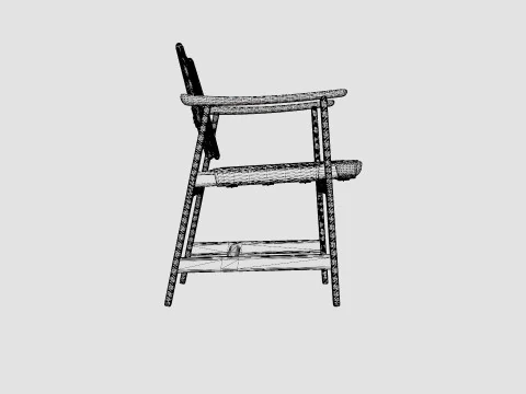 Carl Hansen BM1106 Chair 3D Model