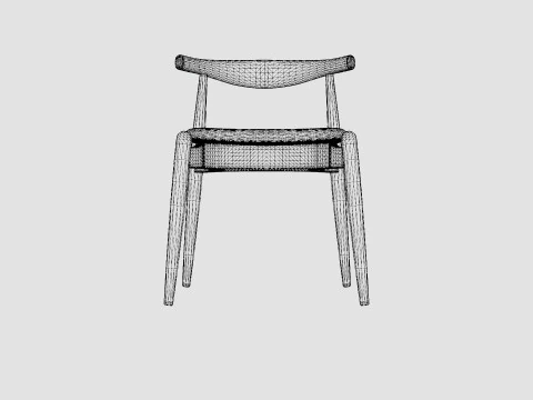 Carl Hansen CH20 Chair 3D Model