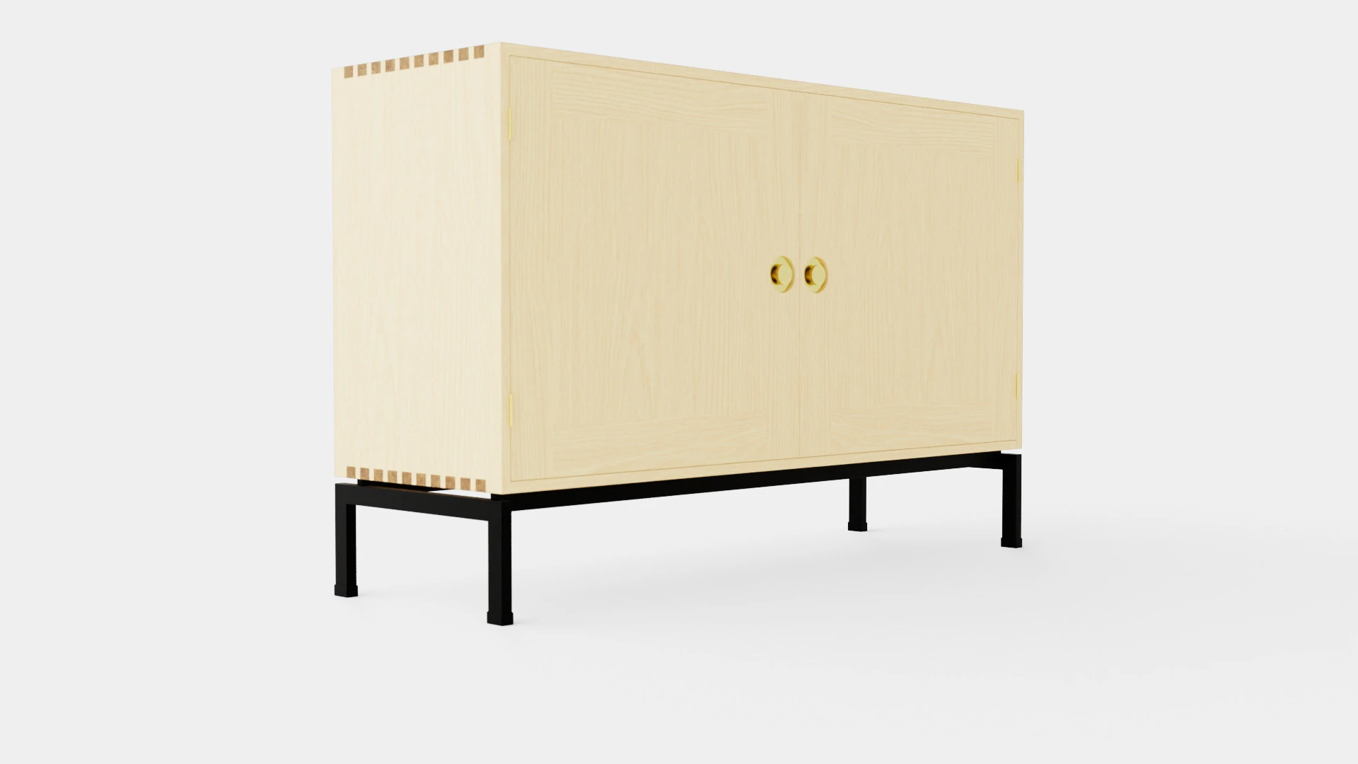 Carl Hansen FK63 Side Table 3D Model .c4d .max .obj .3ds .fbx .stl .blend 