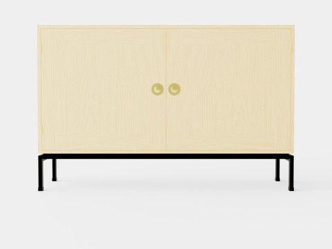 Carl Hansen FK63 Side Table 3D Model