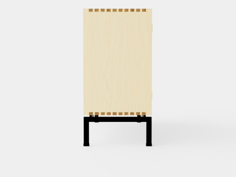 Carl Hansen FK63 Side Table 3D Model