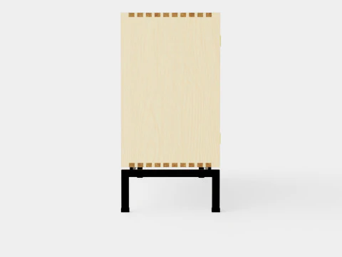 Carl Hansen FK63 Side Table 3D Model