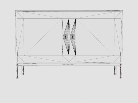 Carl Hansen FK63 Side Table 3D Model