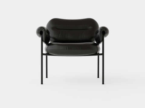 Fogia Bollo Lounge Chair 3D Model