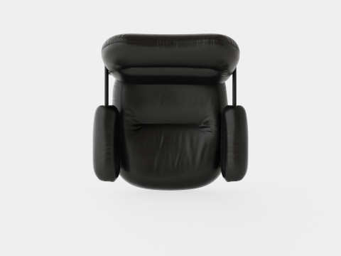 Fogia Bollo Lounge Chair 3Dモデル