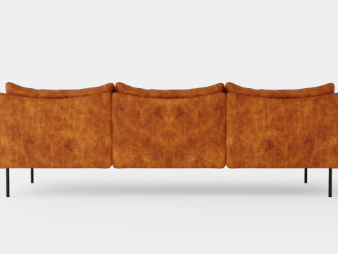 Fogia Tiki 3 Seater Sofa 3D Model