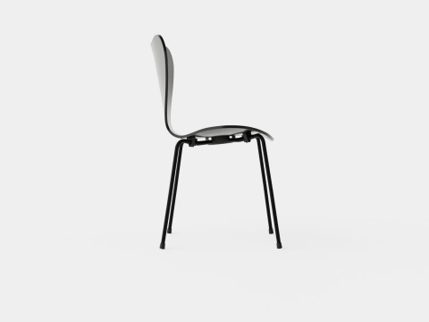 Fritz Hansen Series 7 Chair Modello 3D