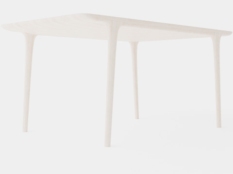 Gazzda Fawn 160 Table 3D 模型