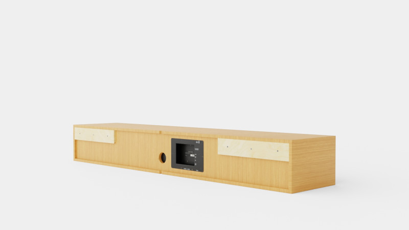 Lemus Artistic Media Bench 3D Model .c4d .max .obj .3ds .fbx .stl .blend 