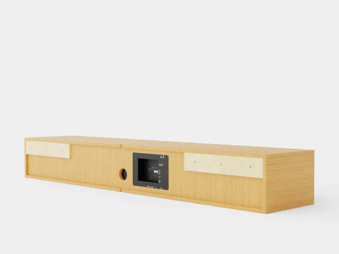 Lemus Artistic Media Bench 3D Model